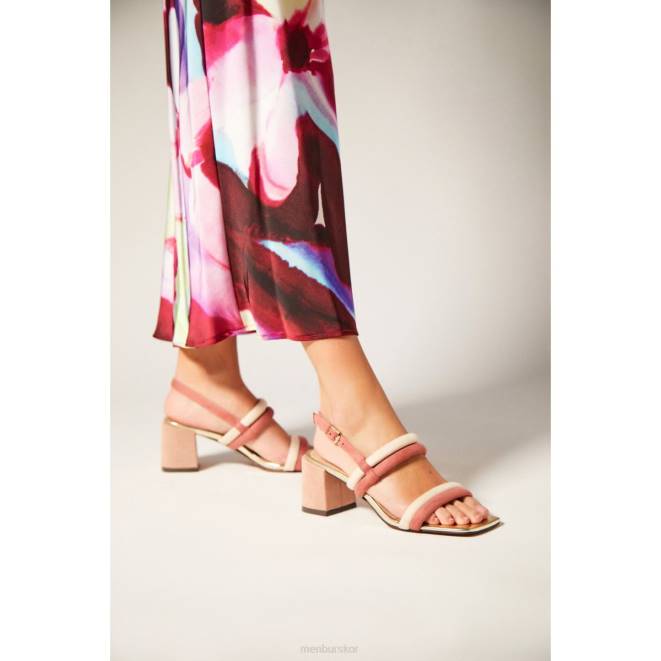 Menbur kvinnor smink rosa ankaa sandaler 608J2818