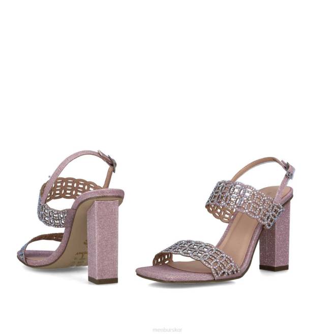 Menbur kvinnor smink rosa auriga sandaler 608J2850