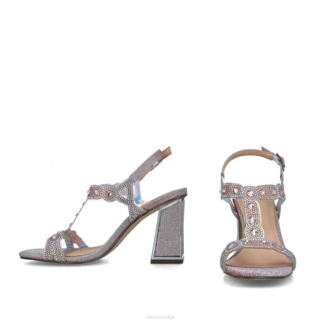 Menbur kvinnor smink rosa camelopardalis sandaler 608J2580