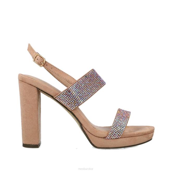 Menbur kvinnor smink rosa musca sandaler 608J2601