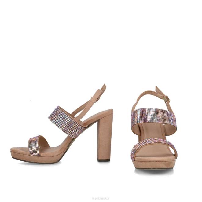 Menbur kvinnor smink rosa musca sandaler 608J2601