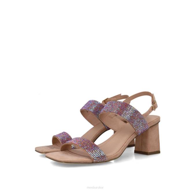 Menbur kvinnor smink rosa musca sandaler 608J2814