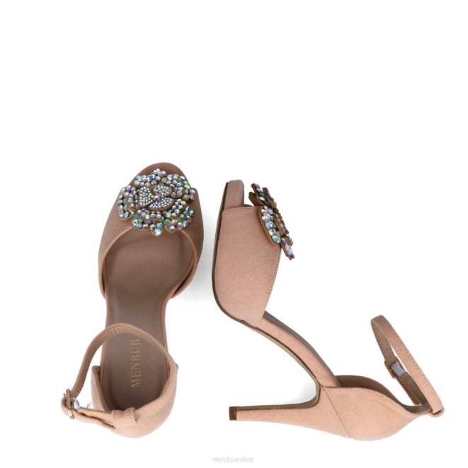 Menbur kvinnor smink rosa valpar sandaler 608J2772