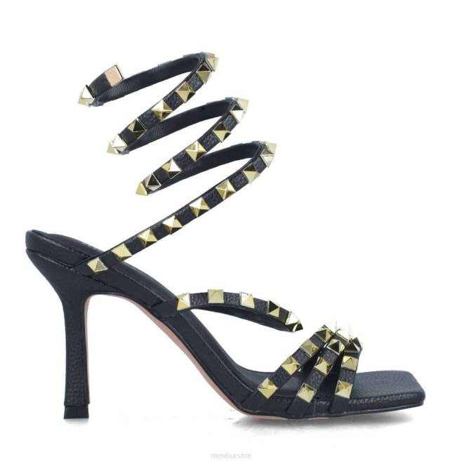 Menbur kvinnor svart Libra sandaler 608J2557