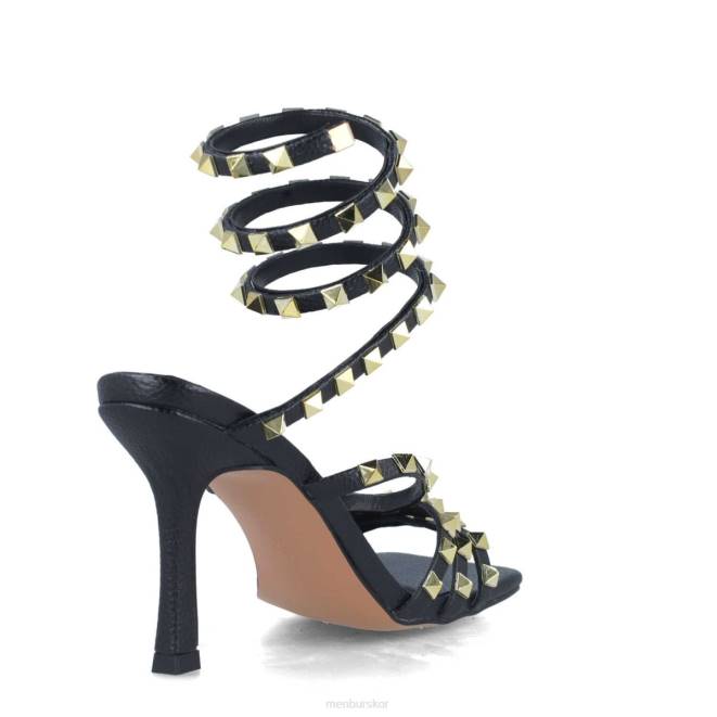 Menbur kvinnor svart Libra sandaler 608J2557