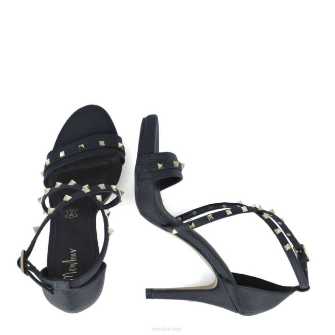 Menbur kvinnor svart Libra sandaler 608J86