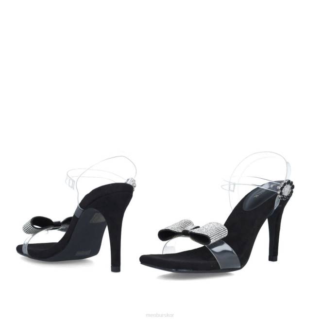 Menbur kvinnor svart dorado sandaler 608J73