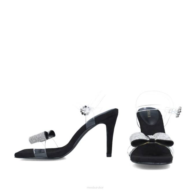 Menbur kvinnor svart dorado sandaler 608J73