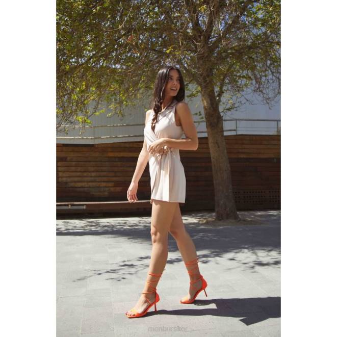 Menbur kvinnor svart herkules sandaler 608J2679