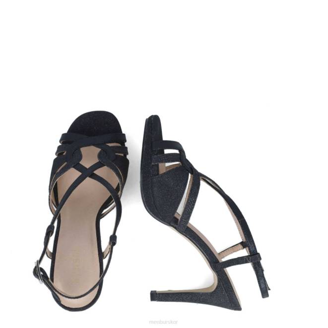 Menbur kvinnor svart koma berenices sandaler 608J136
