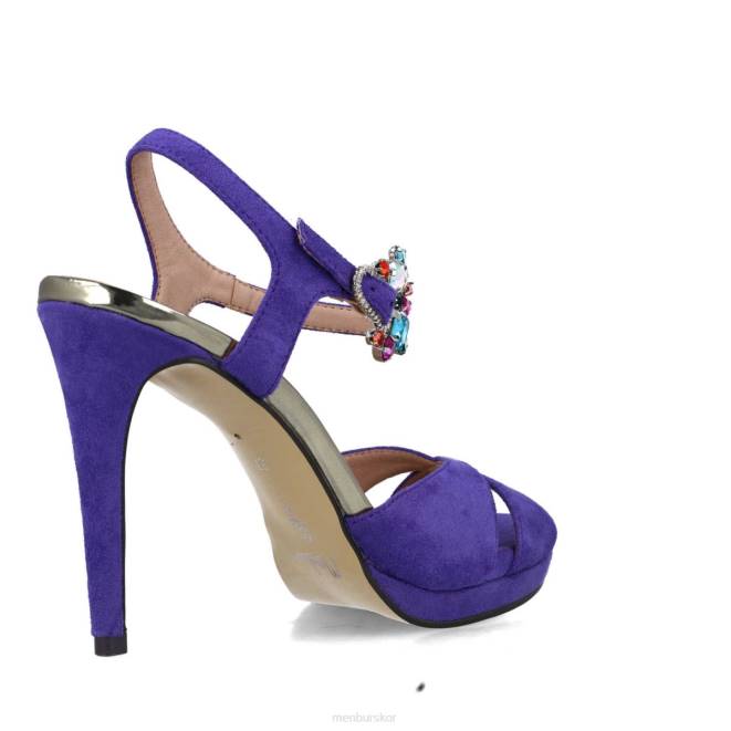 Menbur kvinnor violett orion sandaler 608J2860