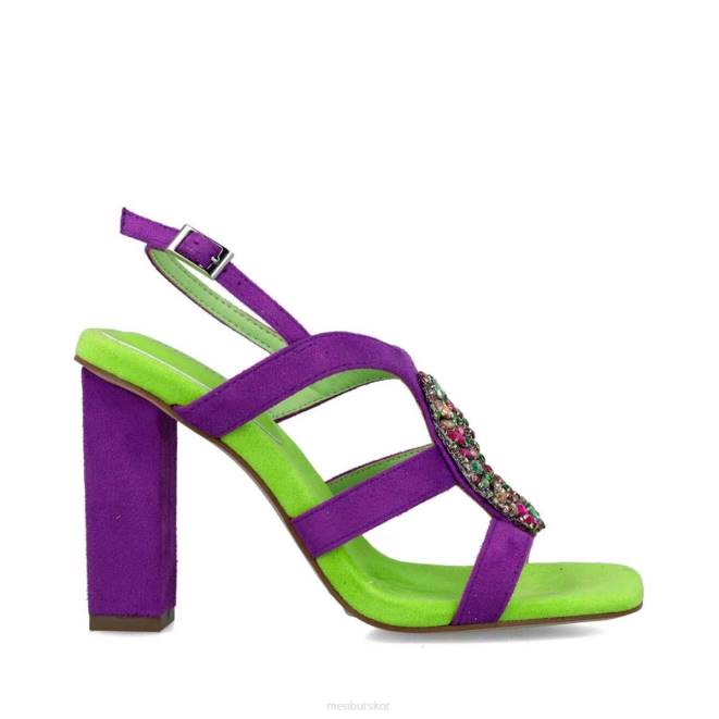 Menbur kvinnor violett sagittae sandaler 608J152
