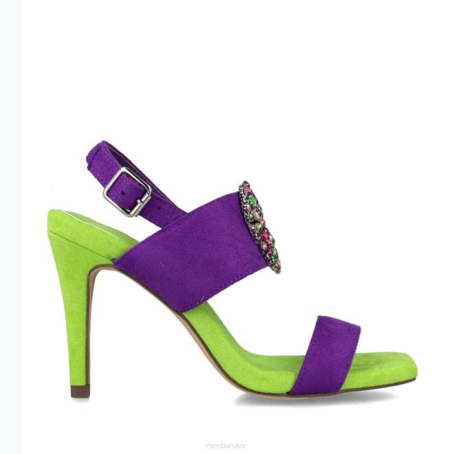 Menbur kvinnor violett sagittae sandaler 608J91