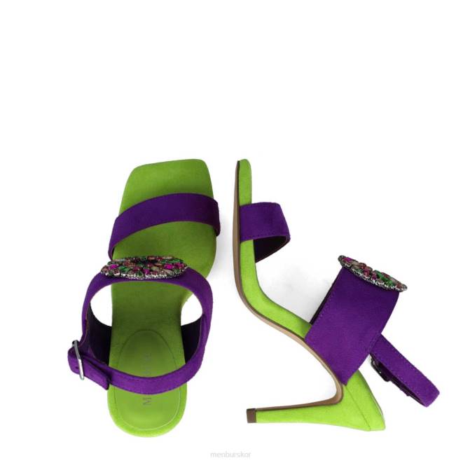 Menbur kvinnor violett sagittae sandaler 608J91