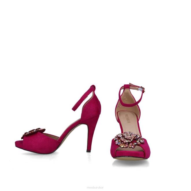 Menbur kvinnor violett valpar sandaler 608J104