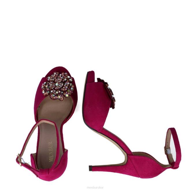 Menbur kvinnor violett valpar sandaler 608J104