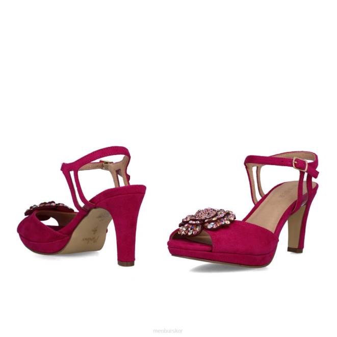 Menbur kvinnor violett valpar sandaler 608J2543