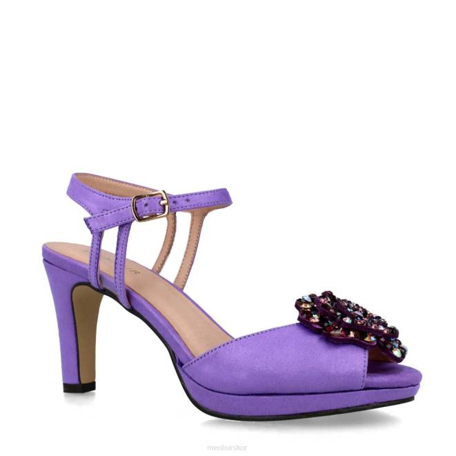 Menbur kvinnor violett valpar sandaler 608J2546