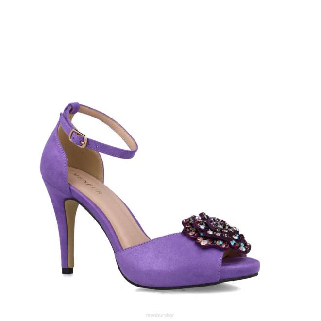 Menbur kvinnor violett valpar sandaler 608J2775