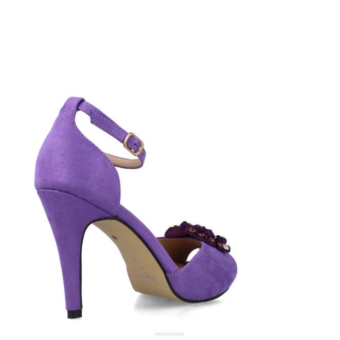 Menbur kvinnor violett valpar sandaler 608J2775