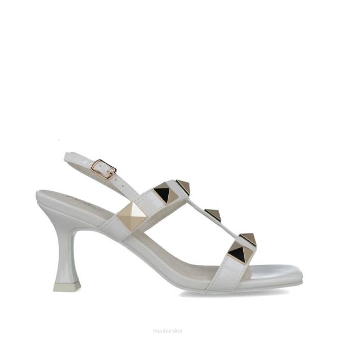Menbur kvinnor vit fiskarna sandaler 608J2788