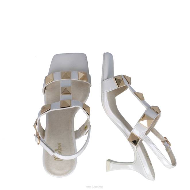 Menbur kvinnor vit fiskarna sandaler 608J2788