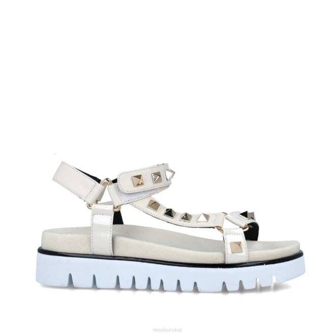Menbur kvinnor vit fiskarna sandaler 608J45