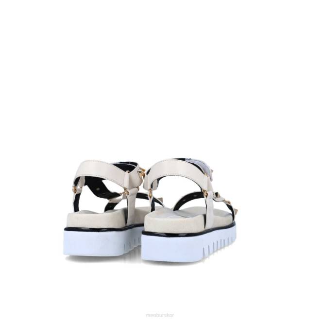 Menbur kvinnor vit fiskarna sandaler 608J45