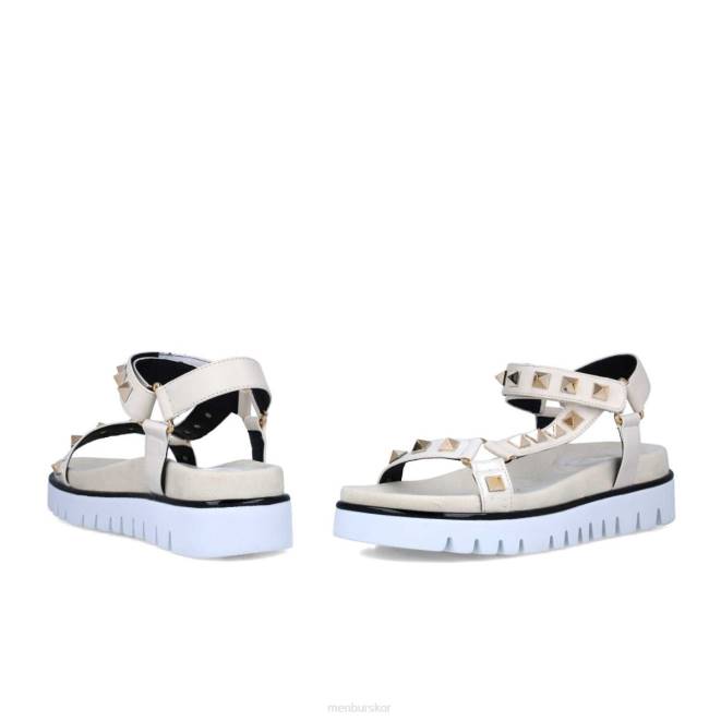 Menbur kvinnor vit fiskarna sandaler 608J45