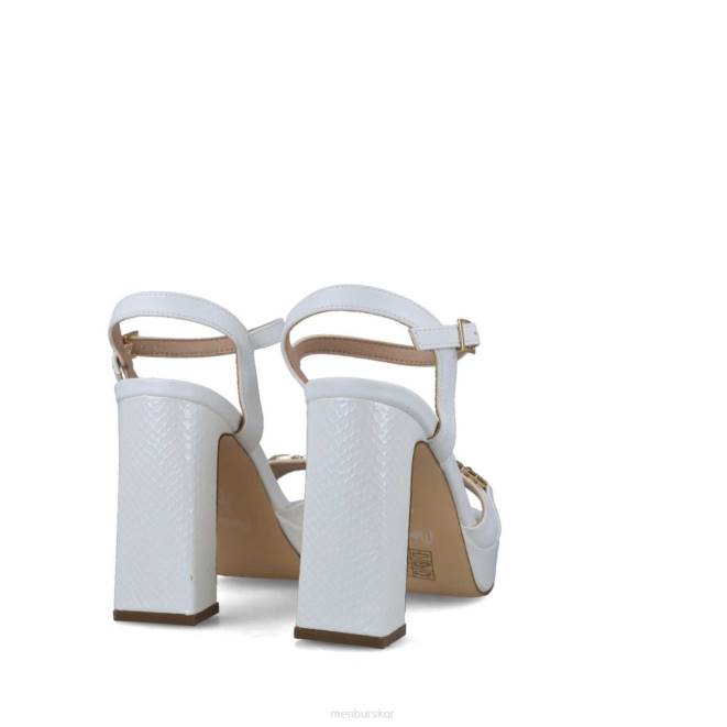 Menbur kvinnor vit oktaner sandaler 608J36