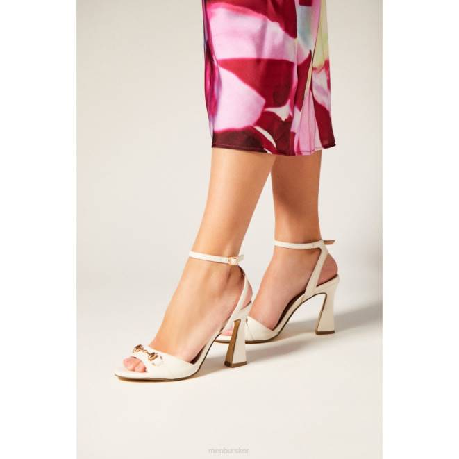 Menbur kvinnor vit skulptör sandaler 608J2506