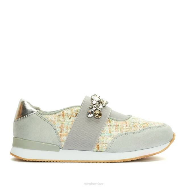 Menbur kvinnor azul claro bisarina sneakers 608J696