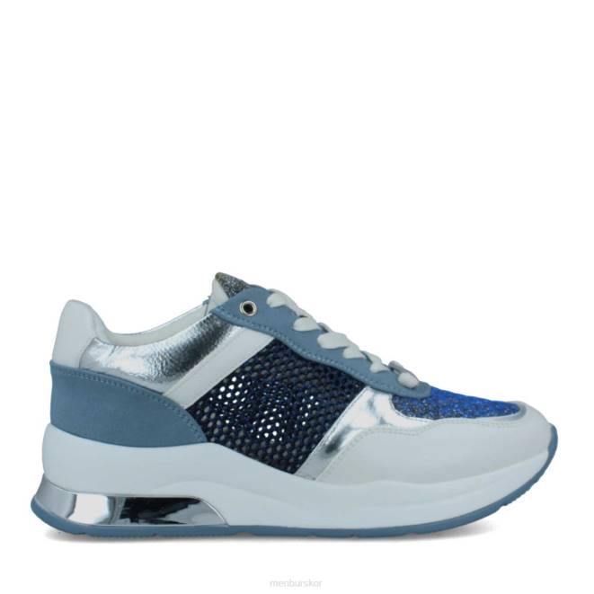 Menbur kvinnor azul claro boaria sneakers 608J673