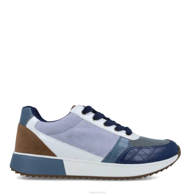 Menbur kvinnor azul claro crisoberilo sneakers 608J573