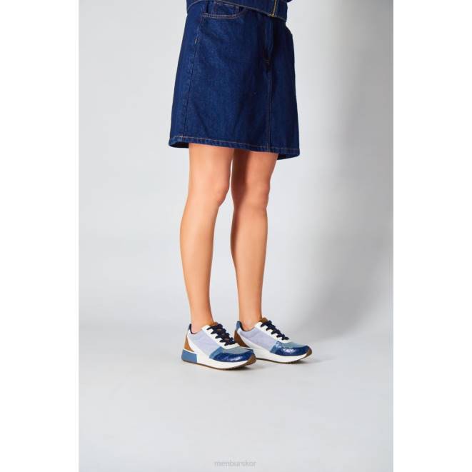 Menbur kvinnor azul claro crisoberilo sneakers 608J573