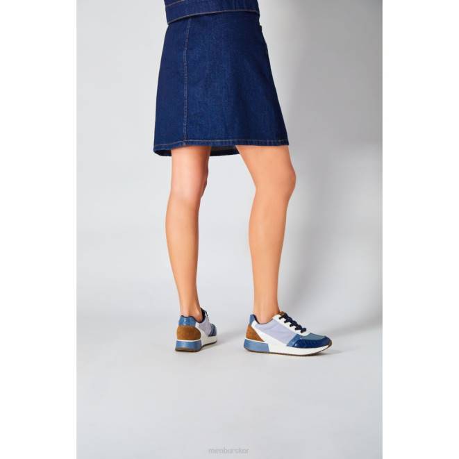 Menbur kvinnor azul claro crisoberilo sneakers 608J573