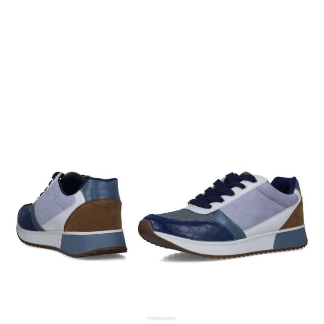 Menbur kvinnor azul claro crisoberilo sneakers 608J573