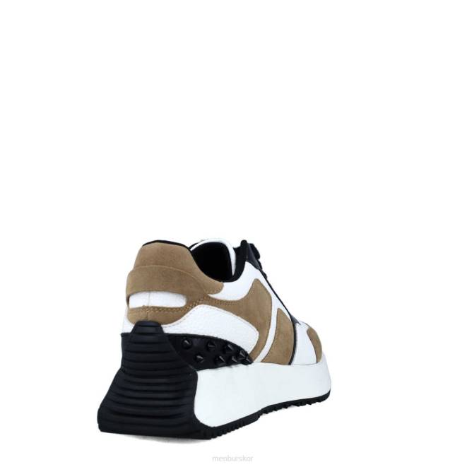 Menbur kvinnor beige lares sneakers 608J561