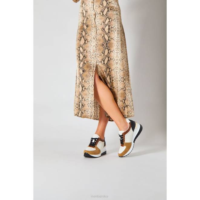 Menbur kvinnor brun charoita sneakers 608J577