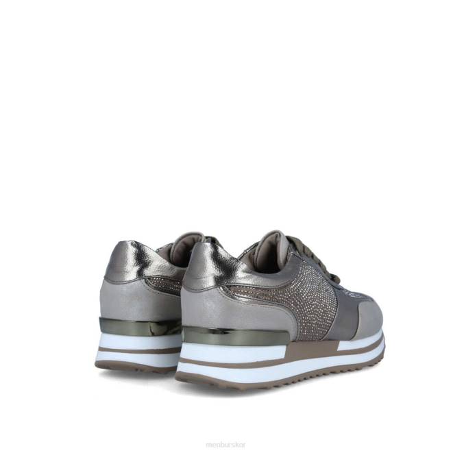 Menbur kvinnor brun molini sneakers 608J3720