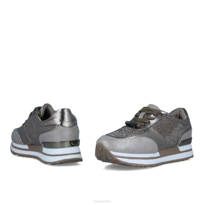 Menbur kvinnor brun molini sneakers 608J3720