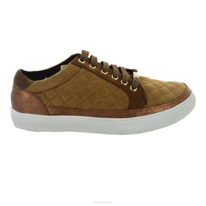 Menbur kvinnor brun ross sneakers 608J3705
