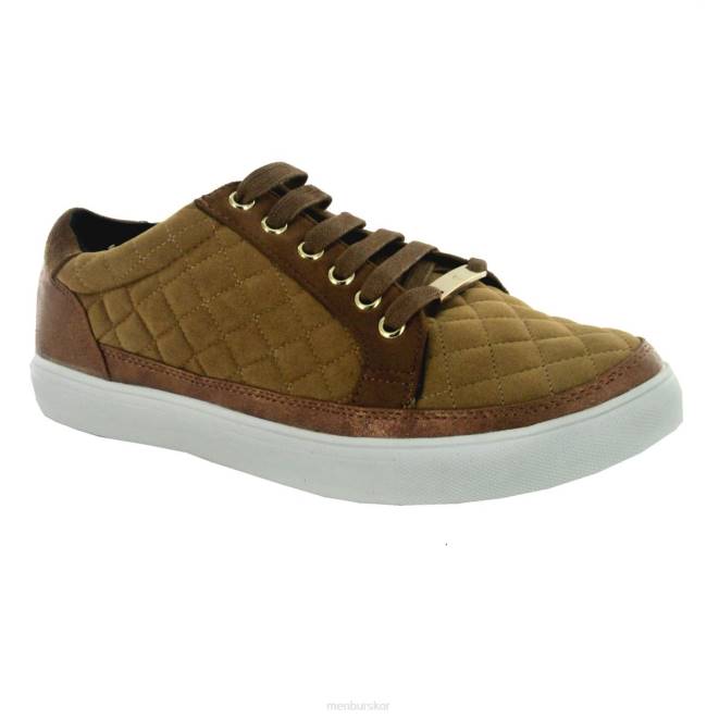 Menbur kvinnor brun ross sneakers 608J3705