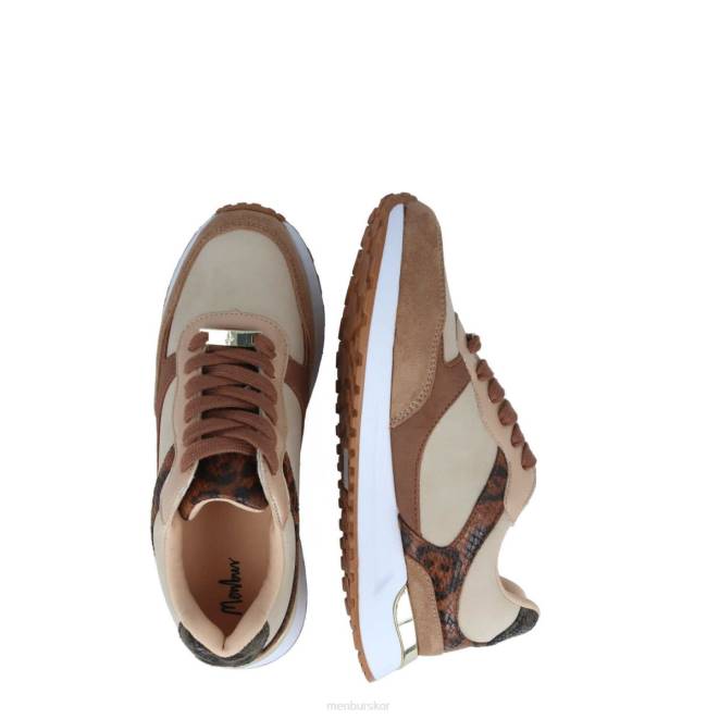 Menbur kvinnor brun salentina sneakers 608J655