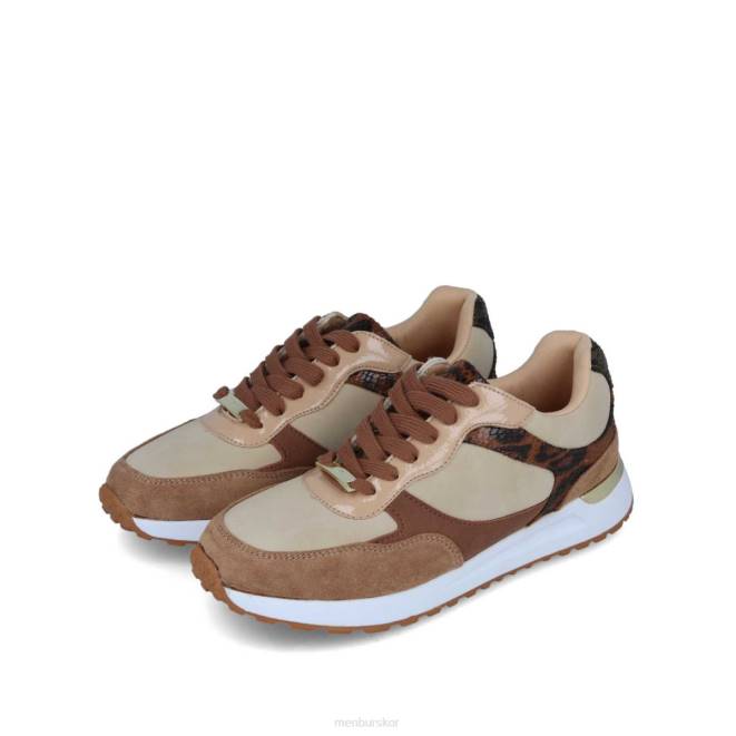 Menbur kvinnor brun salentina sneakers 608J655