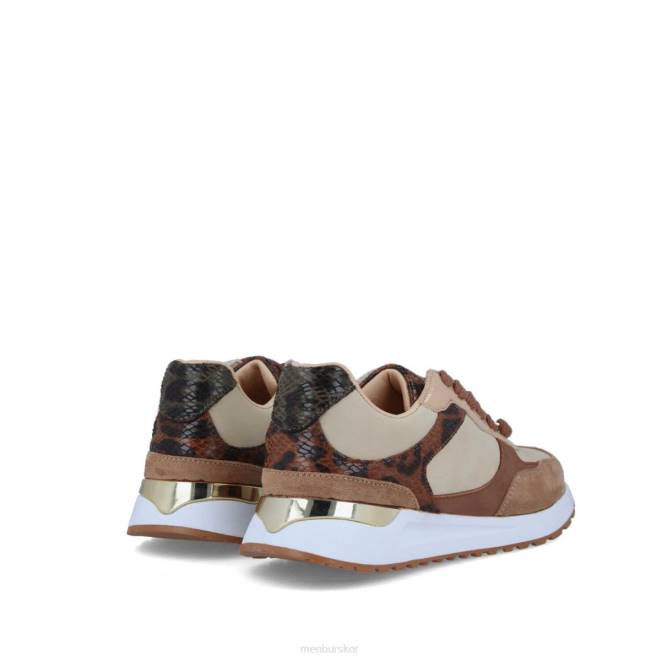 Menbur kvinnor brun salentina sneakers 608J655