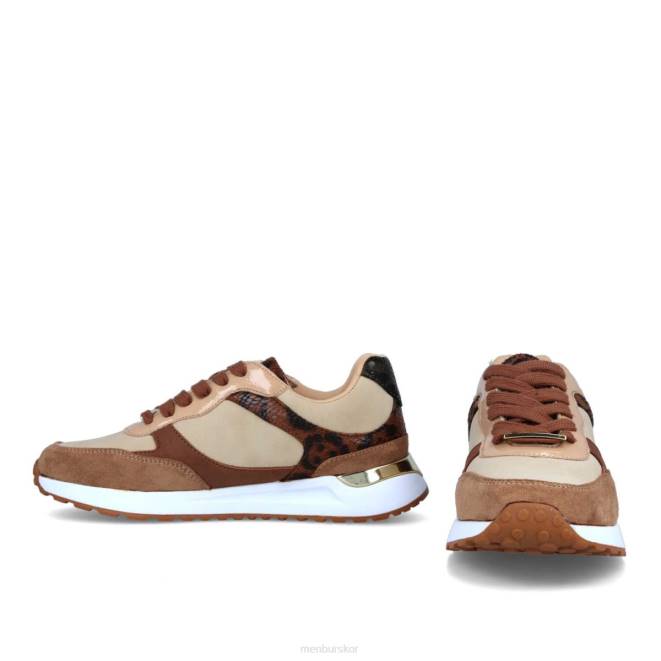 Menbur kvinnor brun salentina sneakers 608J655