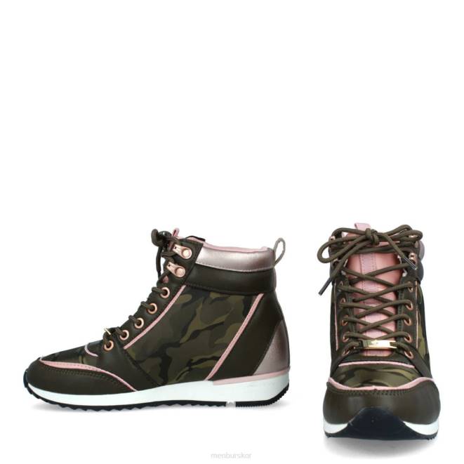 Menbur kvinnor grön terraseo sneakers 608J641