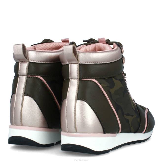 Menbur kvinnor grön terraseo sneakers 608J641