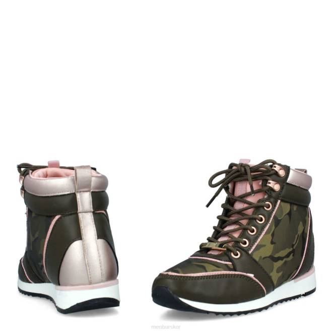 Menbur kvinnor grön terraseo sneakers 608J641